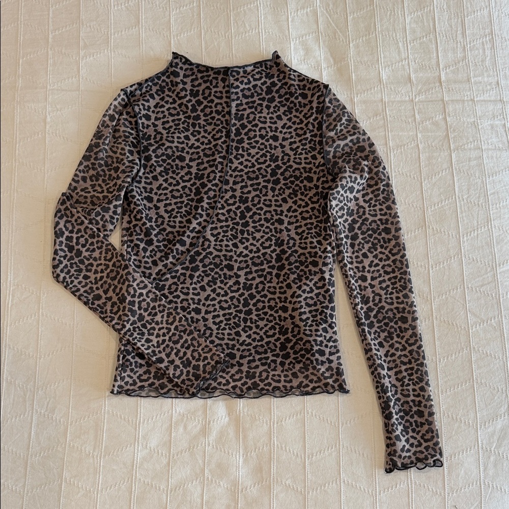 Noisy May Animal Print Top